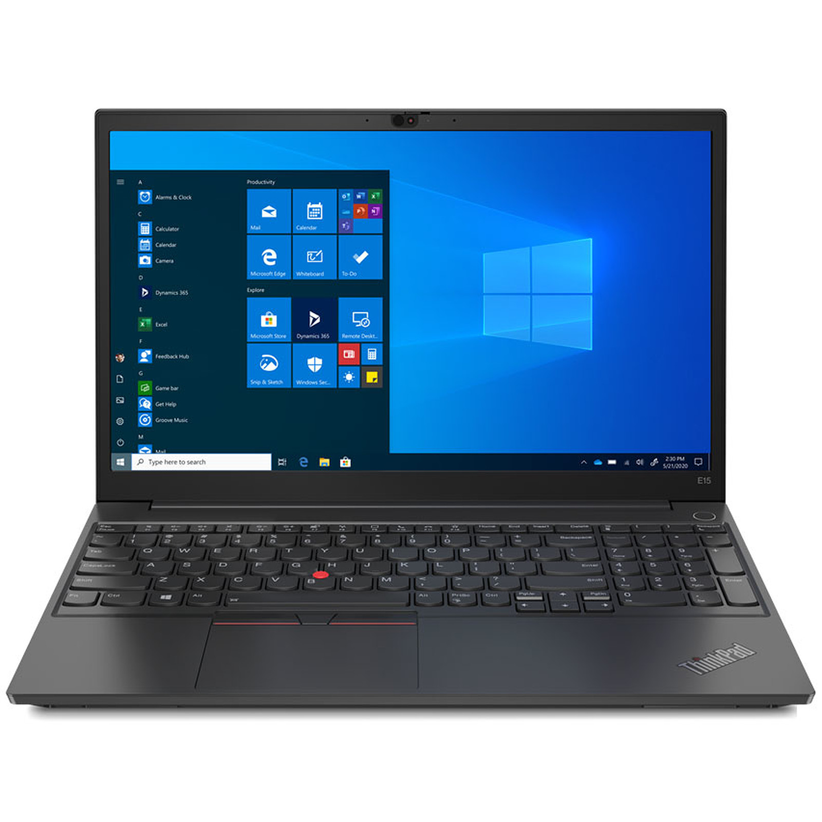 Visuel Fiche complète : Lenovo ThinkPad E15 Gen 2